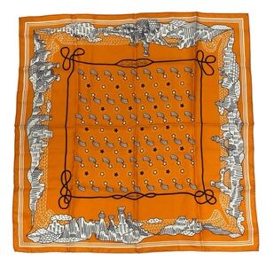 Hermes Les Canyons Etoiles Bandana 55 By Pierre Marie